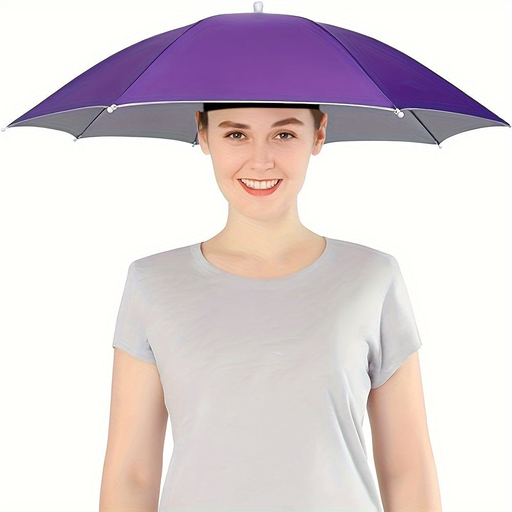 Wearable Sun Canopy – Elastic Headband Shade for Fishing, Gardening & Outdoor Work | Thomler