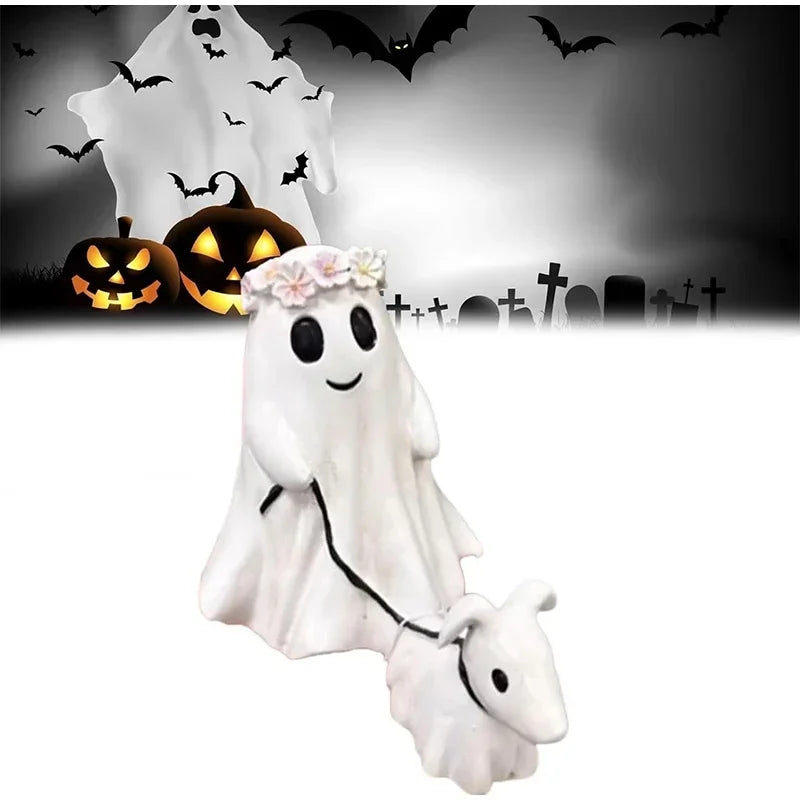 Friendly Pup in Sheet Resin Figurine – Whimsical October Table Accent for Seasonal Displays, Host Gifts & Year-Round Collections | Thomler