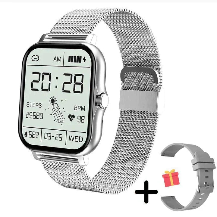 Fitness Tracker Smartwatch with Heart Rate Monitor, Blood Oxygen, Step Counter & Sleep Tracking for iOS & Android | Thomler