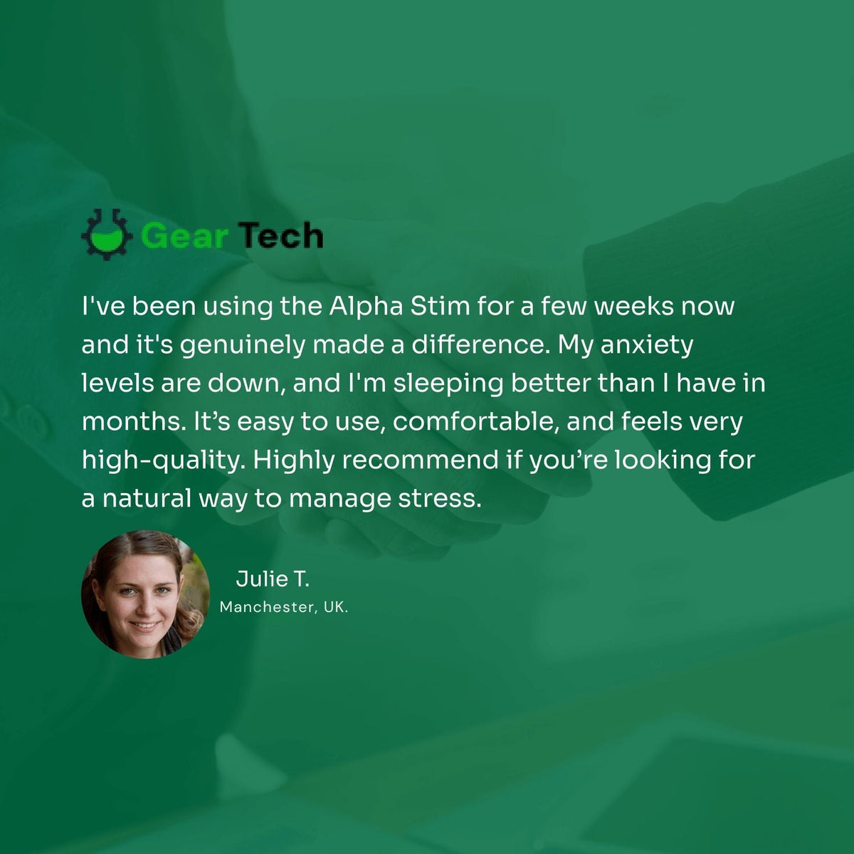 Rechargeable Microcurrent Sleep & Relaxation Device for Better Rest & Calm | Thomler