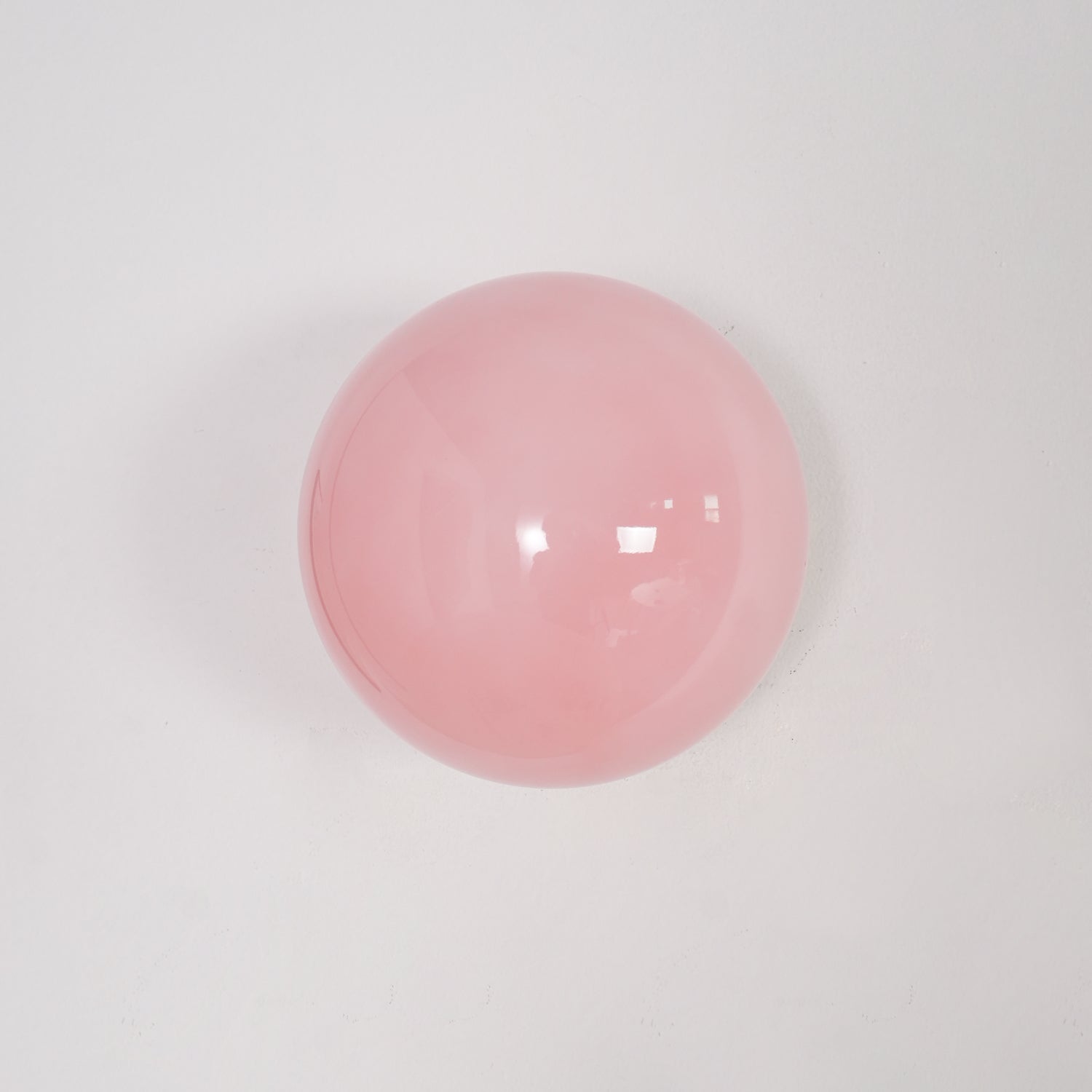 Wall Lamp Metal 7.9 in Pink Glass Adjustable Indoor Ceiling or Wall Light Contemporary Home Decor | Thomler