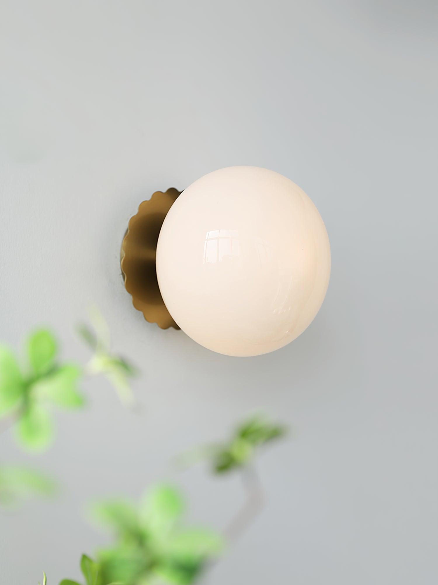 Wall Lamp Metal 7.9 in Pink Glass Adjustable Indoor Ceiling or Wall Light Contemporary Home Decor | Thomler