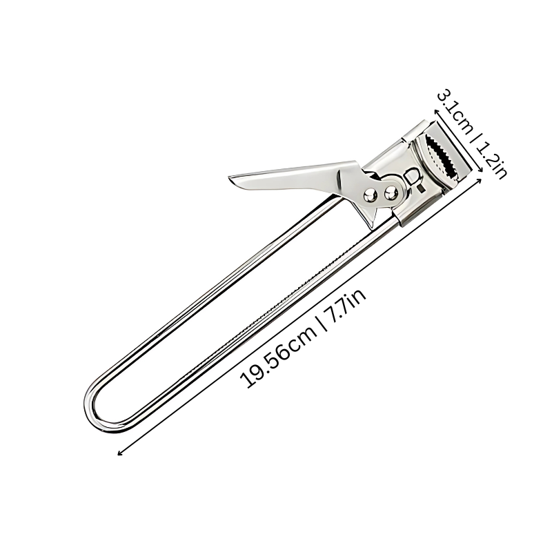 Adjustable Jar Opener for Arthritis & Weak Grip – Stainless Steel Lid Remover for Seniors, Tight Lids & Bottles – Easy-Twist Kitchen Tool | Thomler