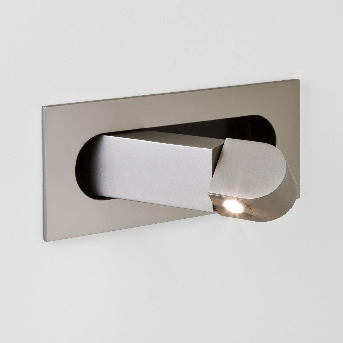 Adjustable LED Bedside Reading Light Wall Mount with Push Button Control – Space-Saving Swing Arm Design in Multiple Finishes | Thomler