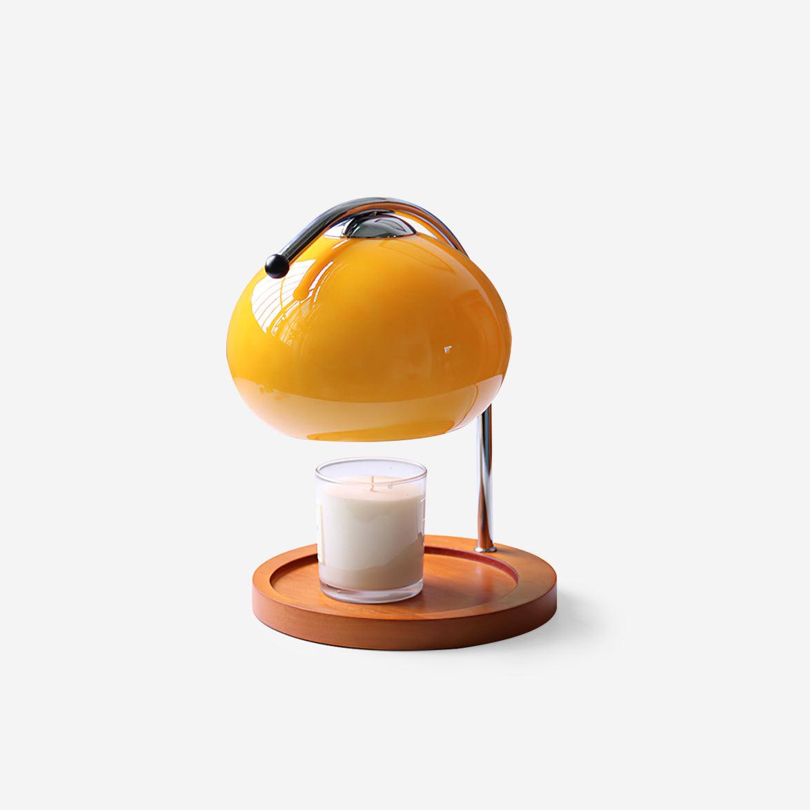 Candle Warmer Lamp Glass 7.8 in Flameless Wax Melt Indoor Home Fragrance Decor Halogen Heating Light | Thomler