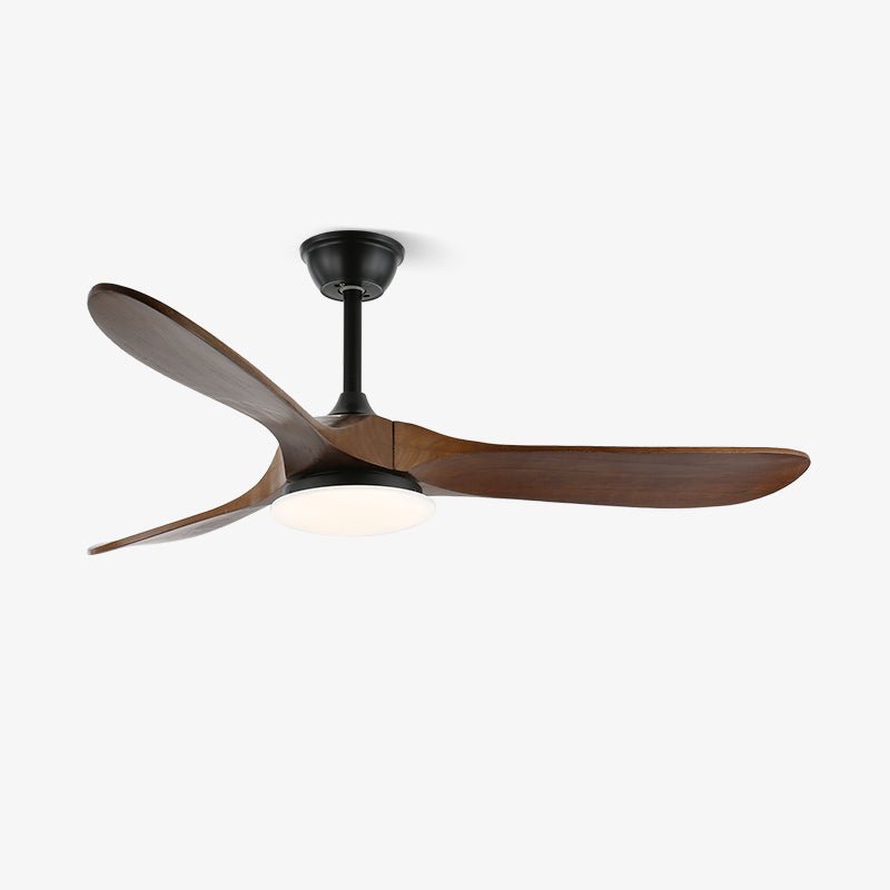Wooden Ceiling Fan Light 42 in 52 in Adjustable Indoor AC 110–120V Modern Living Room Bedroom | Thomler