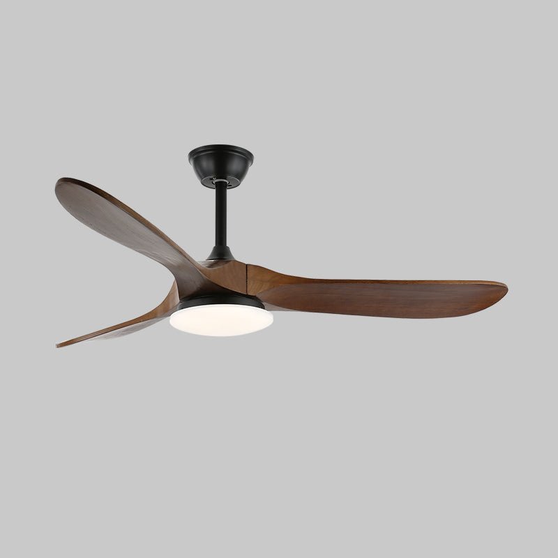 Wooden Ceiling Fan Light 42 in 52 in Adjustable Indoor AC 110–120V Modern Living Room Bedroom | Thomler