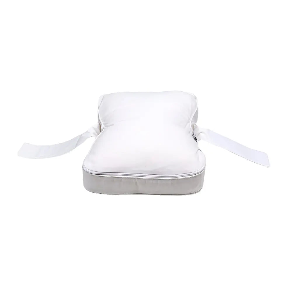 Ergonomic Leg Pillow for Side Sleepers Memory Foam Contour Cushion with Adjustable Strap Hip Knee Support Washable Cover Travel | Thomler