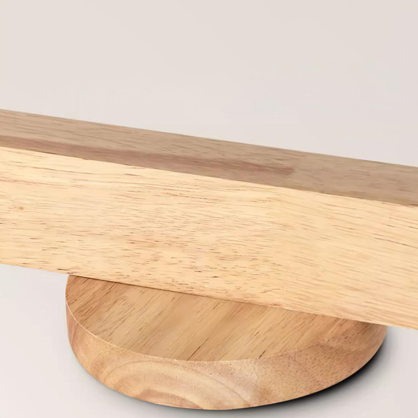 Track Lighting Wood Metal 16.5 in Plug-In LED Ceiling Wall Fixture Warm White Living Room Accent Lighting | Thomler