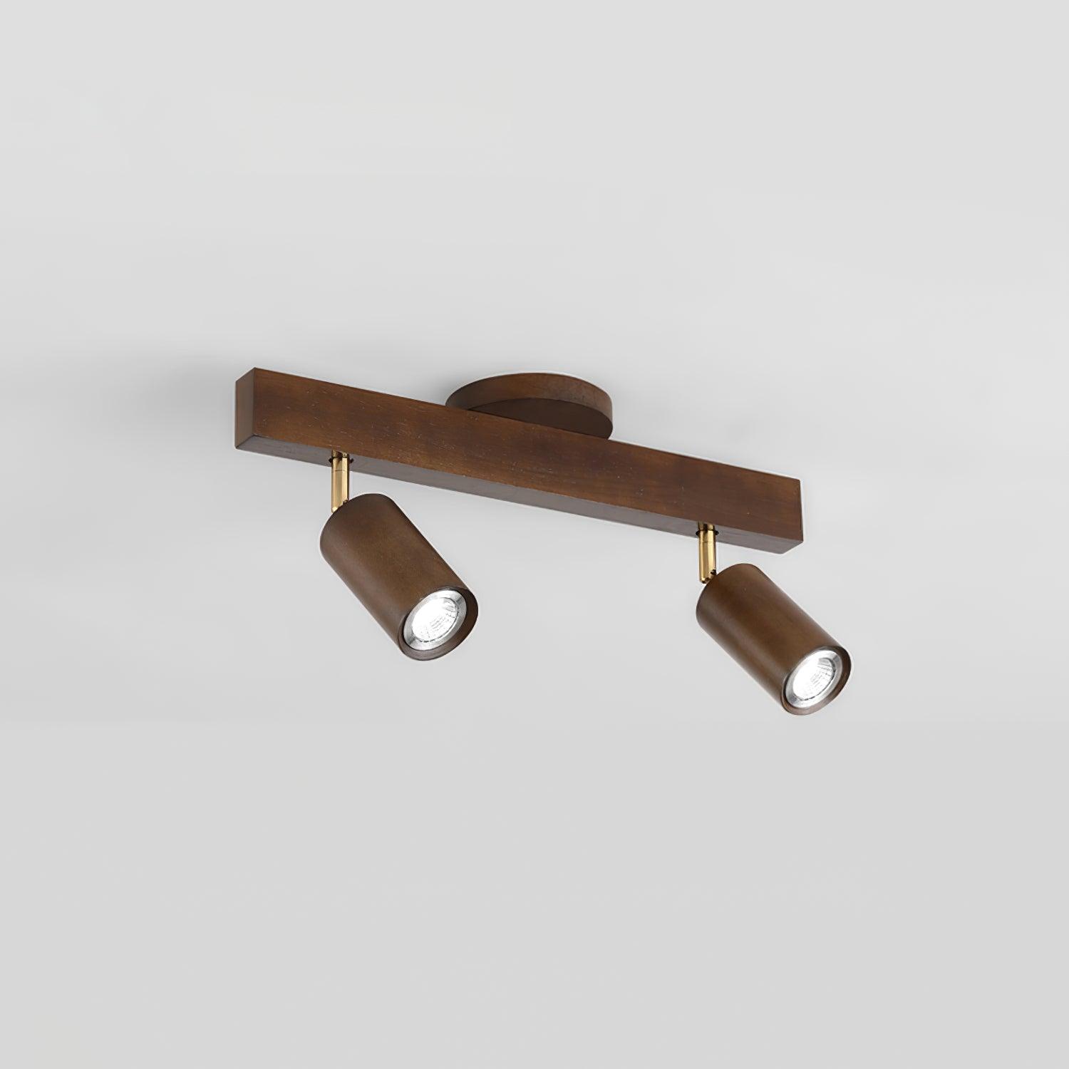 Ceiling Track Light Wood Adjustable LED 5.0 W 100.0 cm Living Room Kitchen Hallway Focused Lighting | Thomler