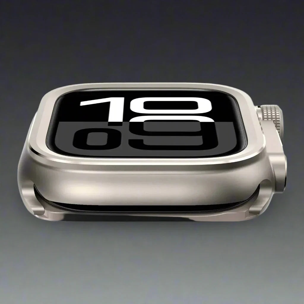 Full-Body Smartwatch Shield for Apple Watch – Titanium & Aluminum Construction, Precision-Fit Protection for 46mm/45mm/44mm Models | Thomler