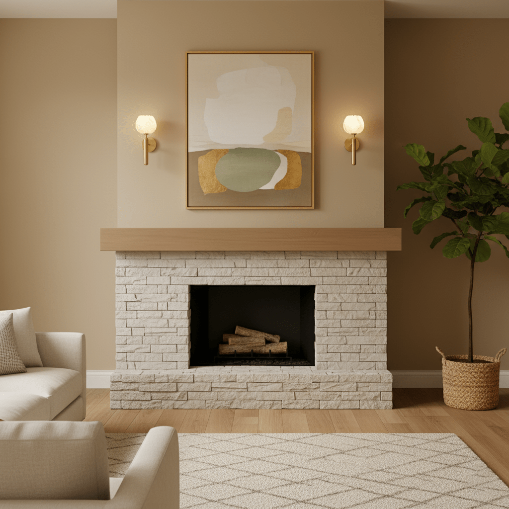 Brass Wall Sconce 12.2 in LED Indoor Alabaster Flower Decorative Lighting | Thomler