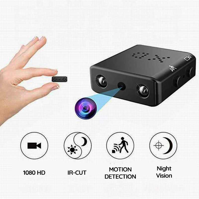 Mini HD Camera Wi-Fi 1080P Compact Indoor Surveillance with Night Vision Motion Detection | Thomler