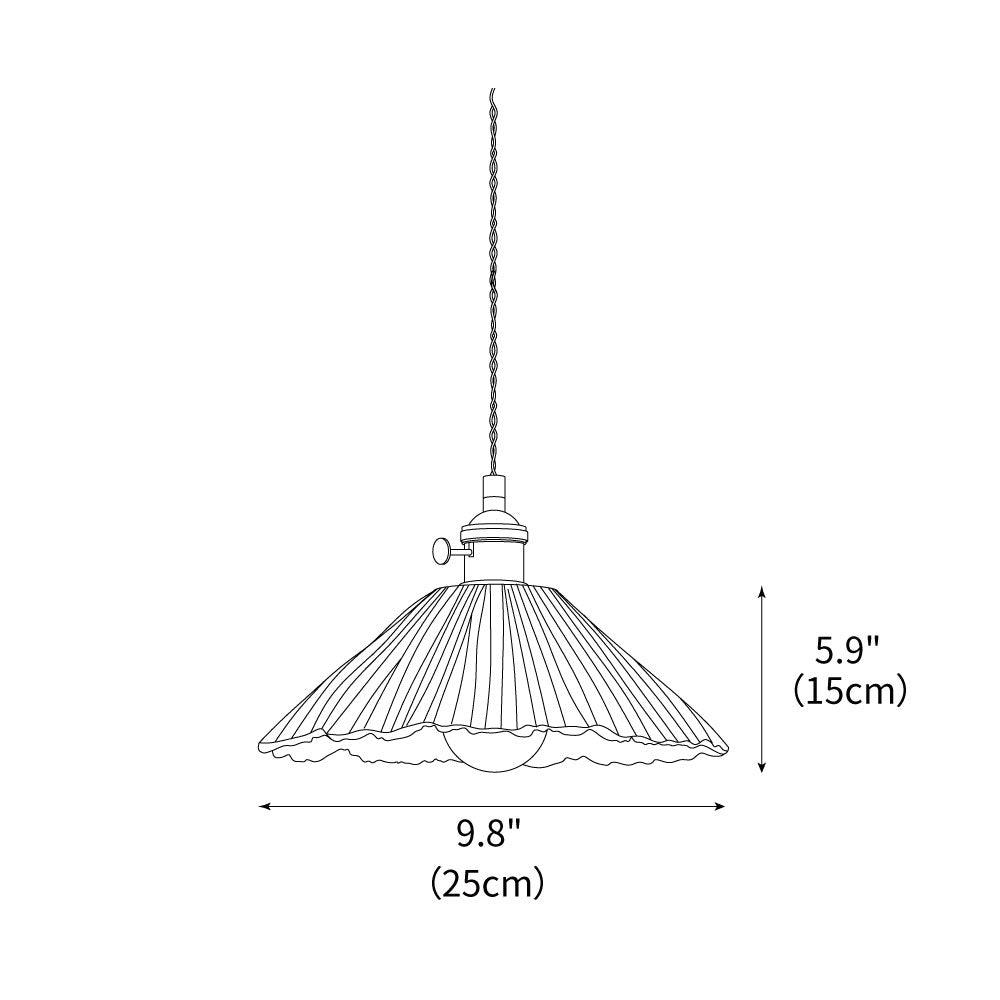 Pendant Light Cement 9.8 in Adjustable Modern Dining Room Kitchen Island Hanging Ceiling Lamp | Thomler