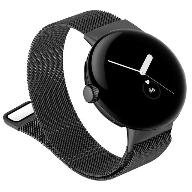 Stainless Steel Magnetic Watch Band for Google Pixel Watch & Watch 2 – Adjustable Metal Mesh Bracelet with Secure Magnetic Clasp | Thomler