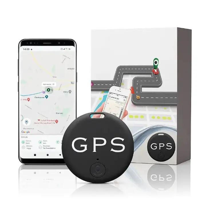 Real-Time GPS Tracker 2-Pack - Magnetic Mini Location Device for Vehicles, Luggage & Belongings - Live Position Monitoring System | Thomler