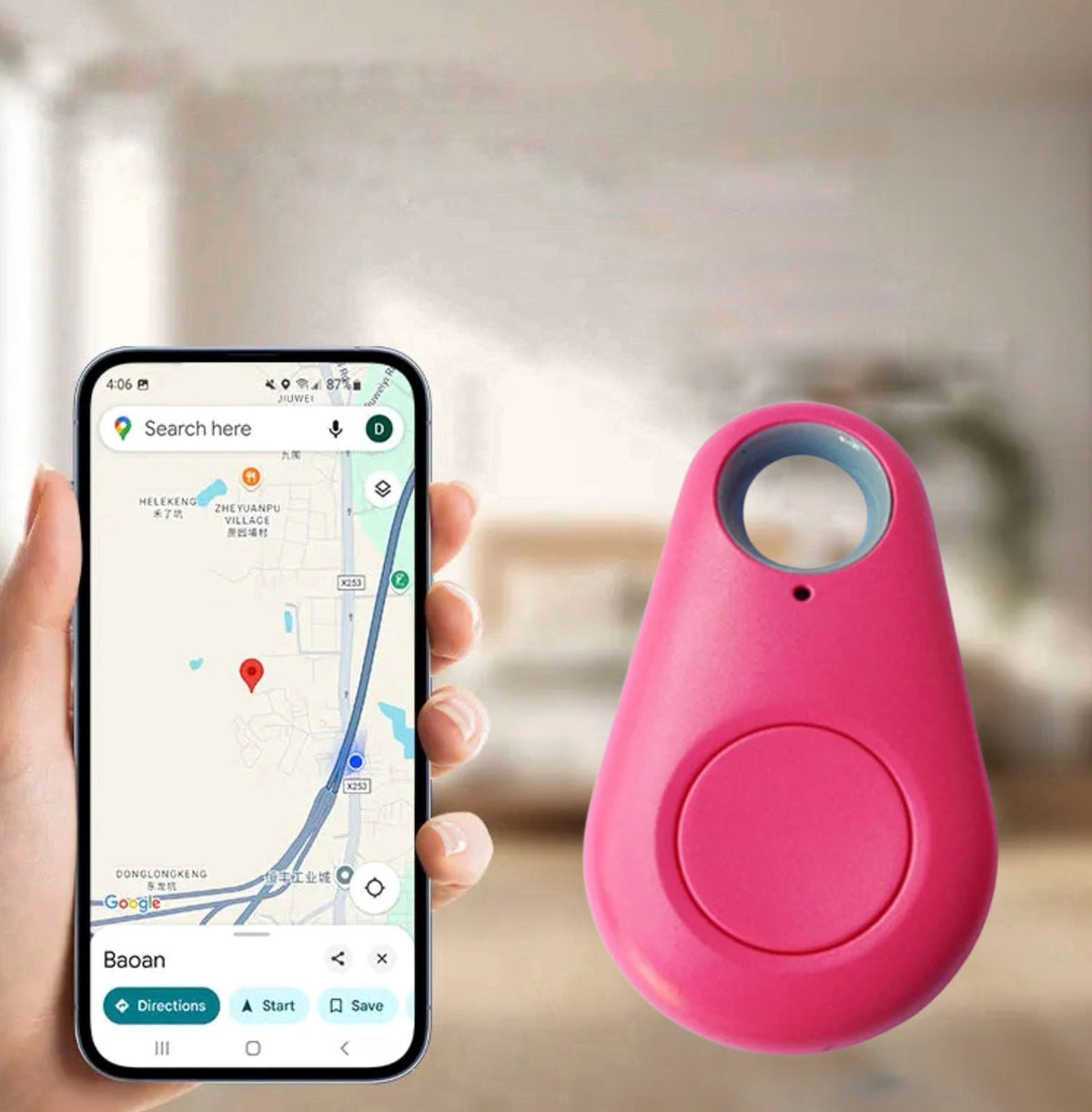 Mini Location Tracker with Real-Time Monitoring & Emergency Alert – Portable Safety Device for Kids, Pets & Cars | Thomler