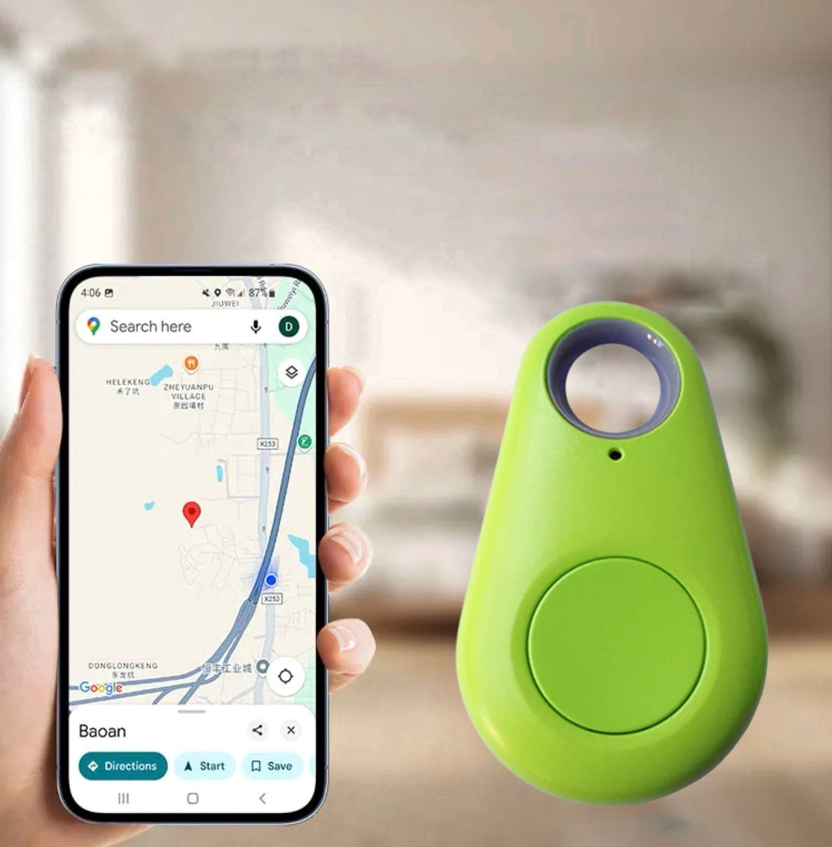 Mini Location Tracker with Real-Time Monitoring & Emergency Alert – Portable Safety Device for Kids, Pets & Cars | Thomler