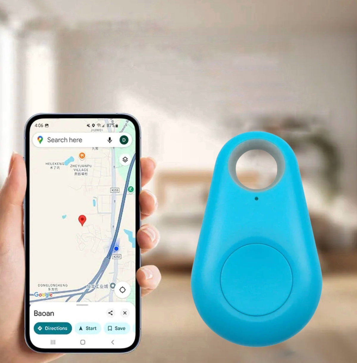 Mini Location Tracker with Real-Time Monitoring & Emergency Alert – Portable Safety Device for Kids, Pets & Cars | Thomler