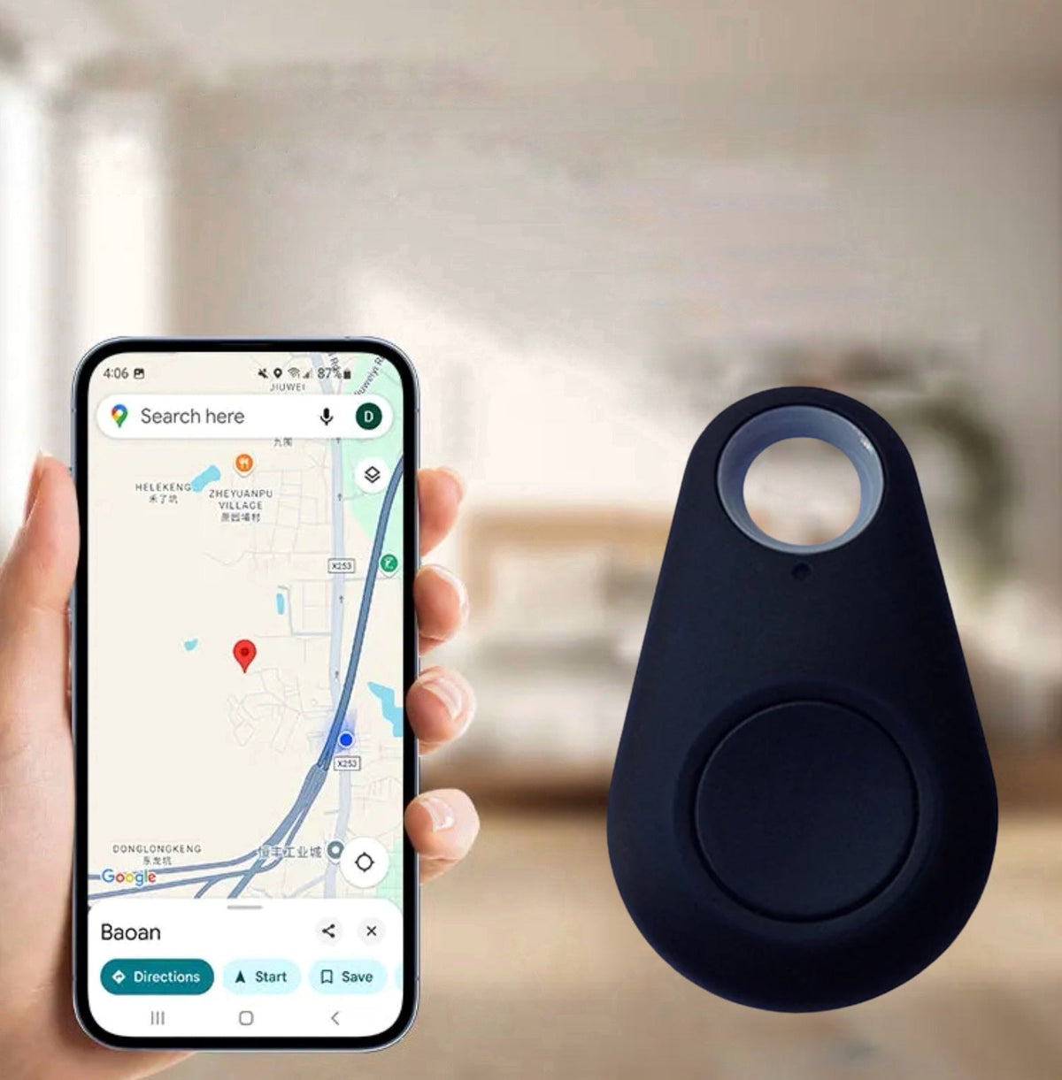 Mini Location Tracker with Real-Time Monitoring & Emergency Alert – Portable Safety Device for Kids, Pets & Cars | Thomler