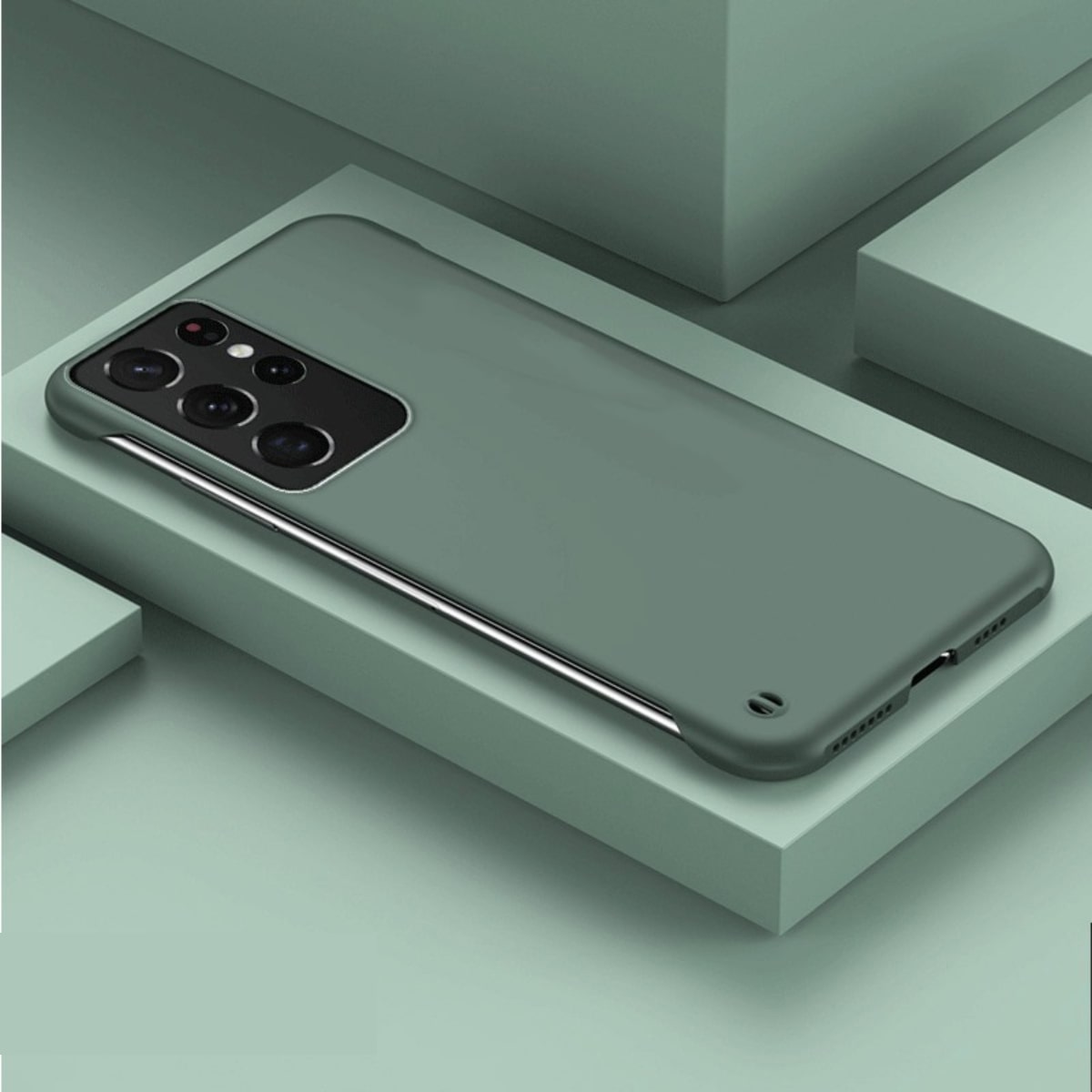 Slim Protective Samsung Galaxy Case Anti-Fingerprint Matte Finish Shockproof Cover for S21-S26 Plus Ultra Note 20 Ultra Raised Edges | Thomler