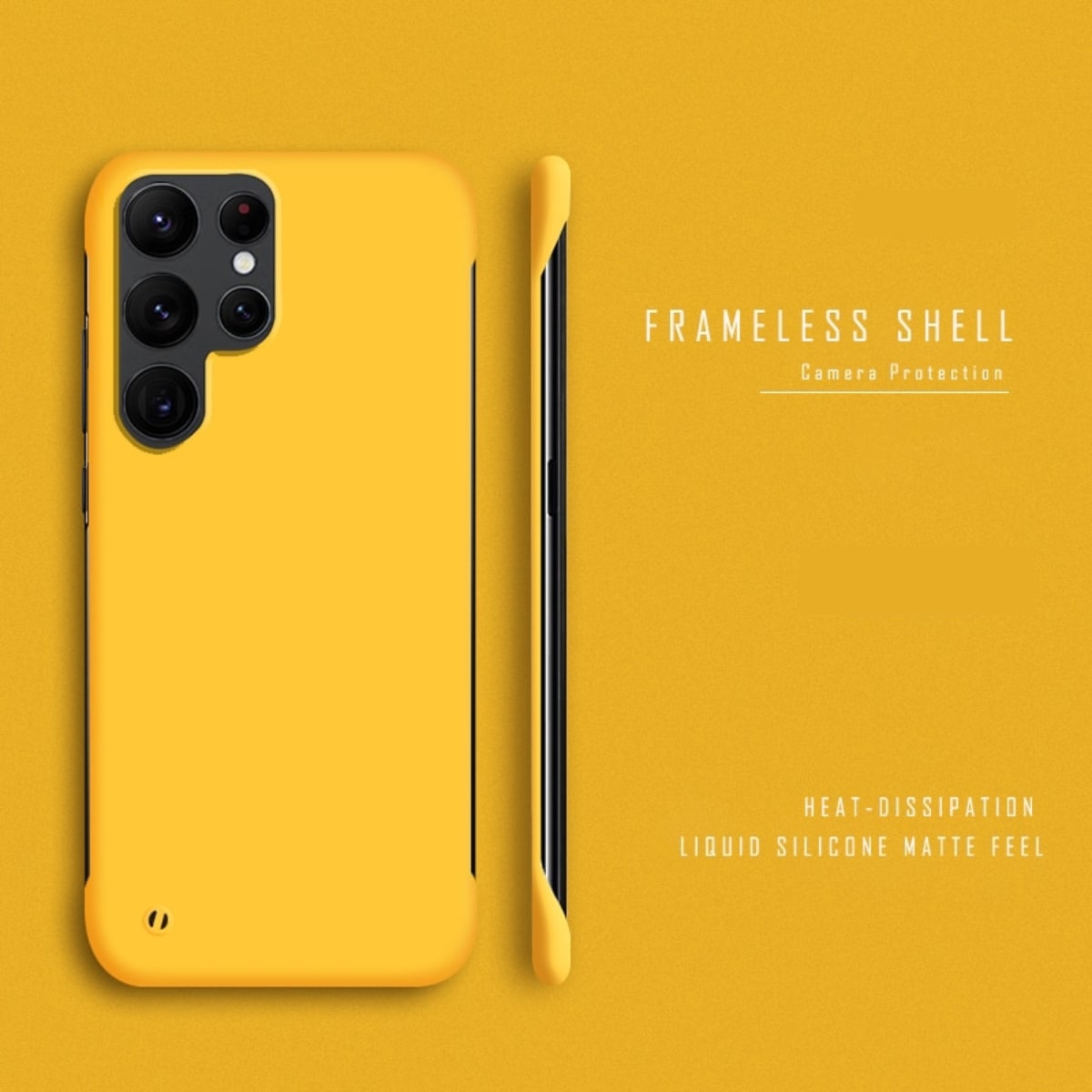 Slim Protective Samsung Galaxy Case Anti-Fingerprint Matte Finish Shockproof Cover for S21-S26 Plus Ultra Note 20 Ultra Raised Edges | Thomler