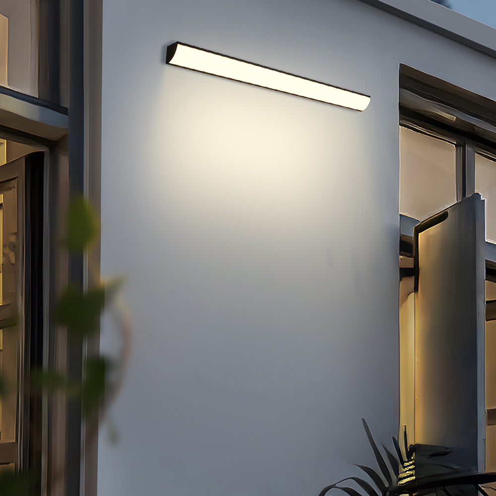 Outdoor Aluminum LED Wall Sconce Waterproof Light Fixture Modern Design for Patio, Porch, Entryway | Thomler