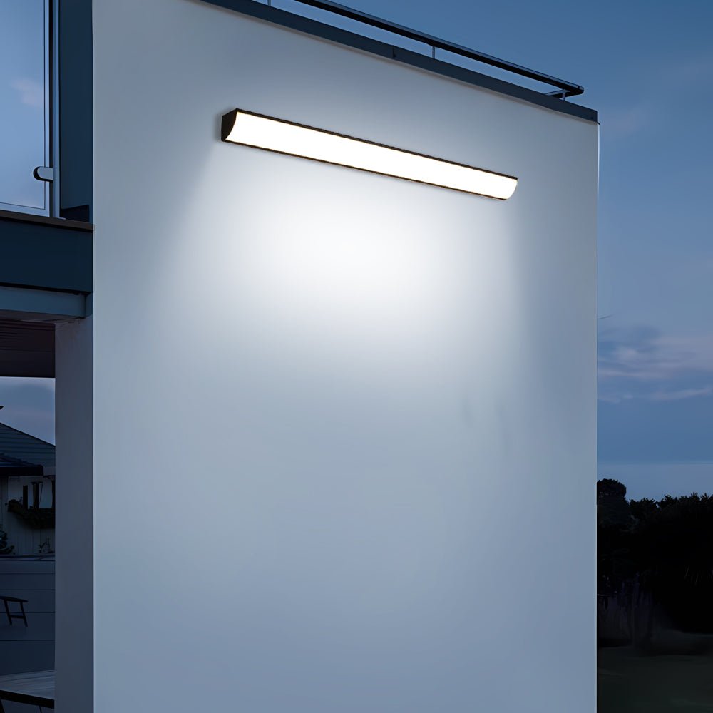 Outdoor Aluminum LED Wall Sconce Waterproof Light Fixture Modern Design for Patio, Porch, Entryway | Thomler