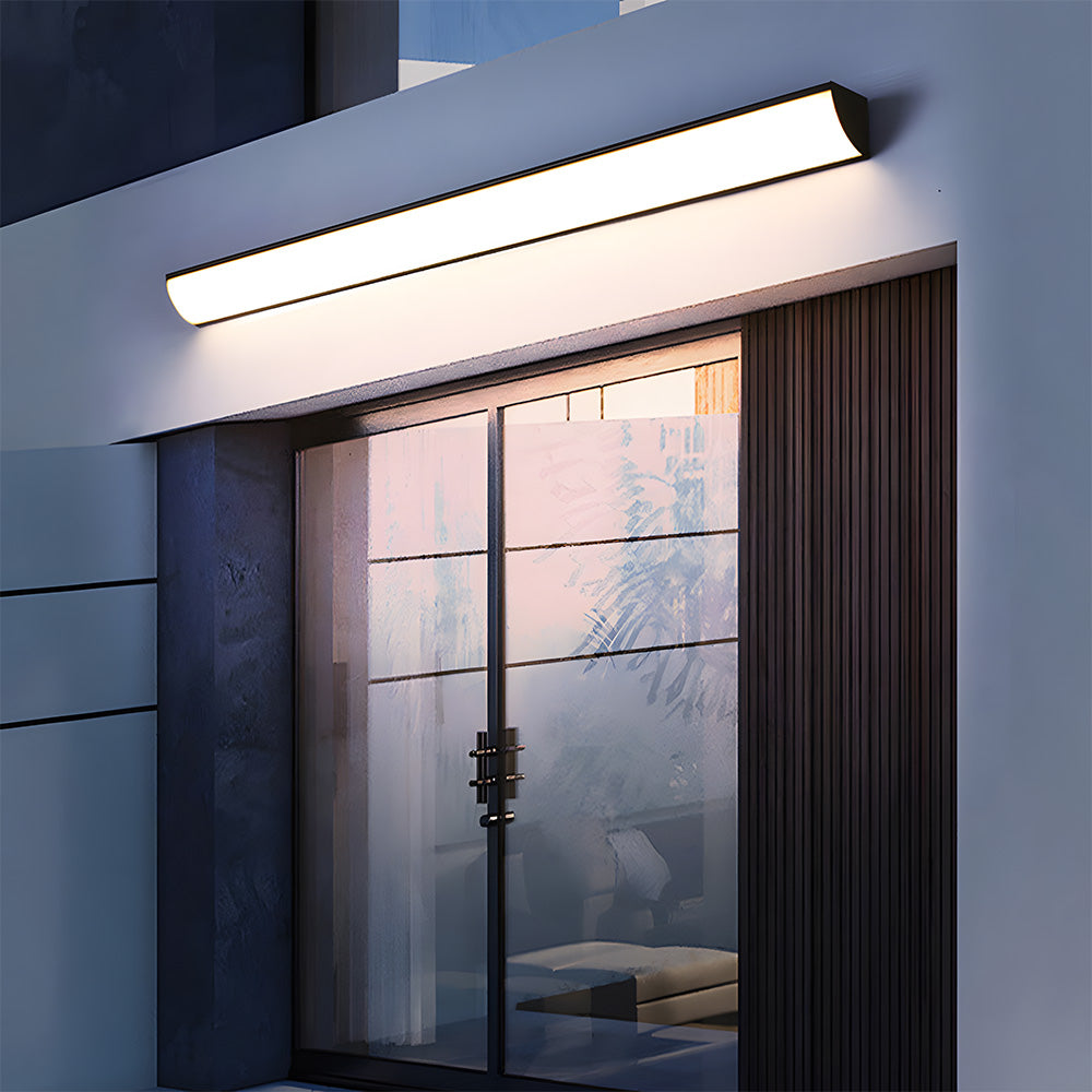 Outdoor Aluminum LED Wall Sconce Waterproof Light Fixture Modern Design for Patio, Porch, Entryway | Thomler