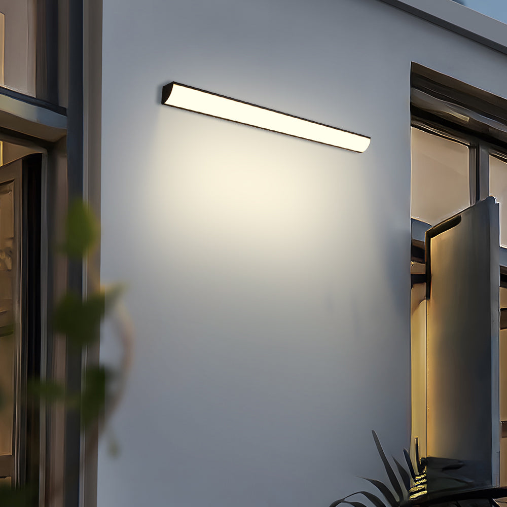 Outdoor Aluminum LED Wall Sconce Waterproof Light Fixture Modern Design for Patio, Porch, Entryway | Thomler