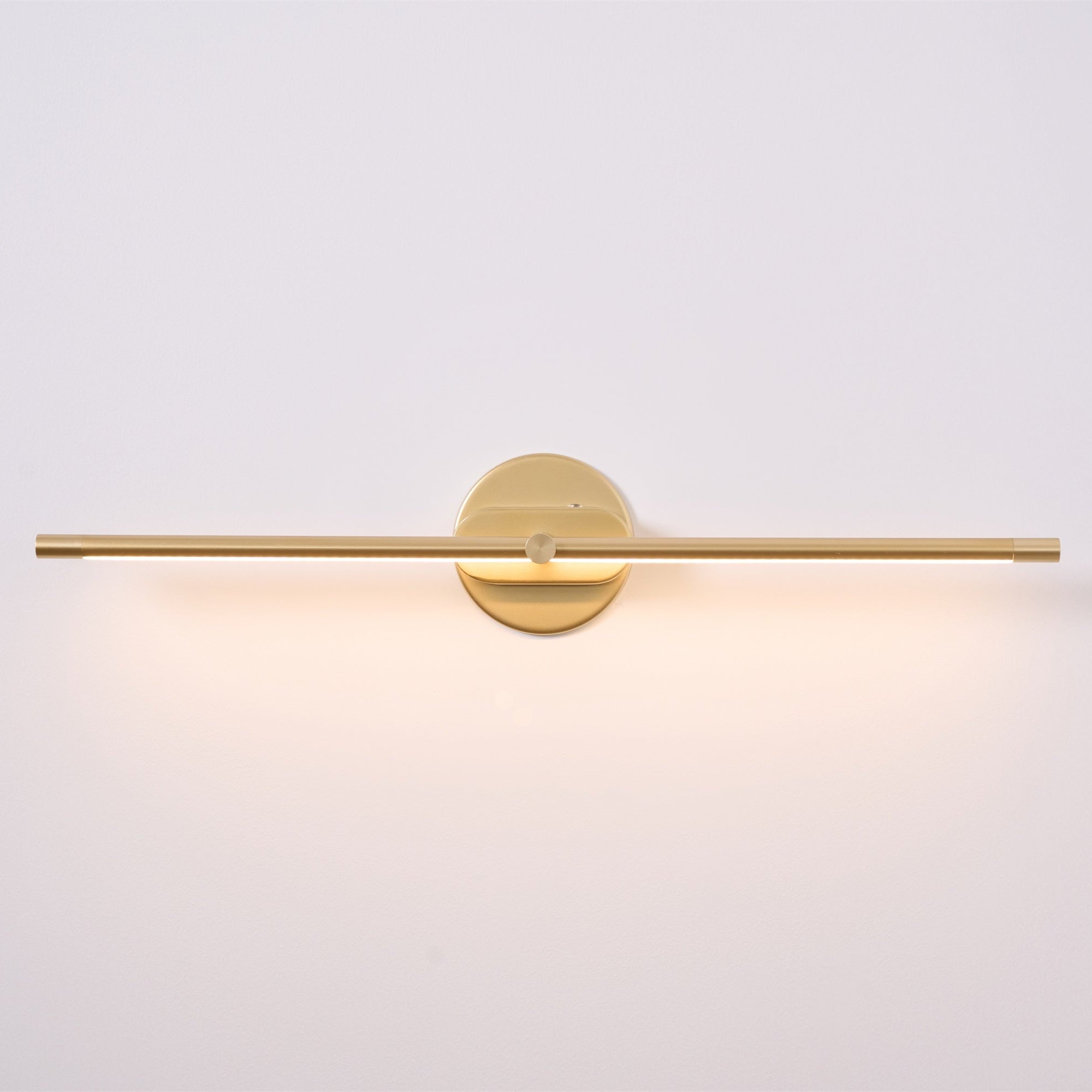 Rechargeable LED Wall Sconce Light with Touch Dimmer Switch for Bedroom Bathroom Mirror Vanity Hallway No Wiring Cordless Modern Linear | Thomler