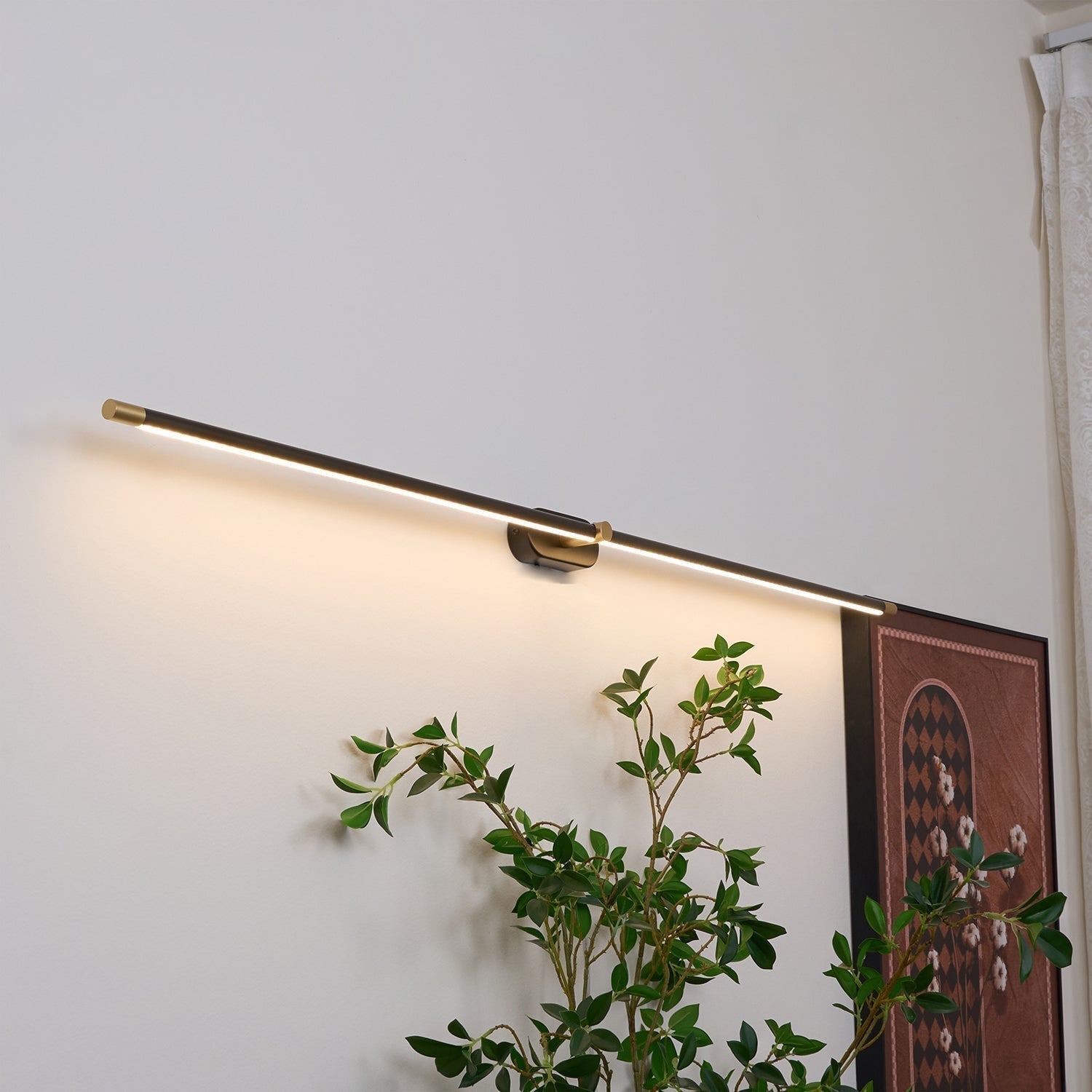 Cordless LED Vanity Light Bar with Touch Dimmer & USB Charging for Bathroom Mirror Makeup Application | Thomler