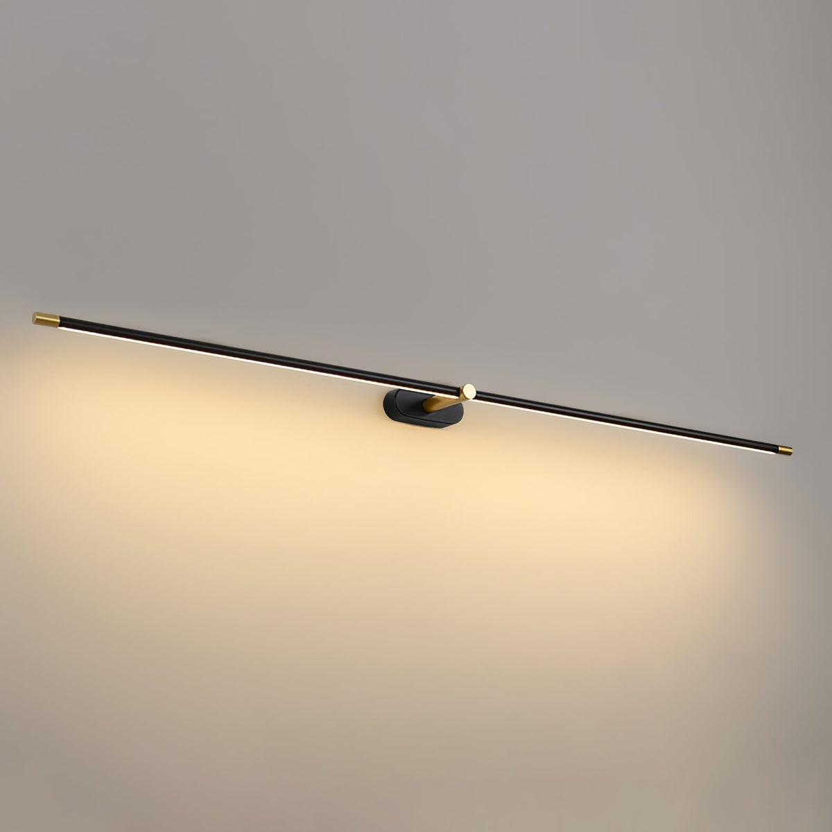 Cordless LED Linear Wall Light with Touch Dimmer & USB Rechargeable Battery for Bathroom, Bedroom & Hallway | Thomler