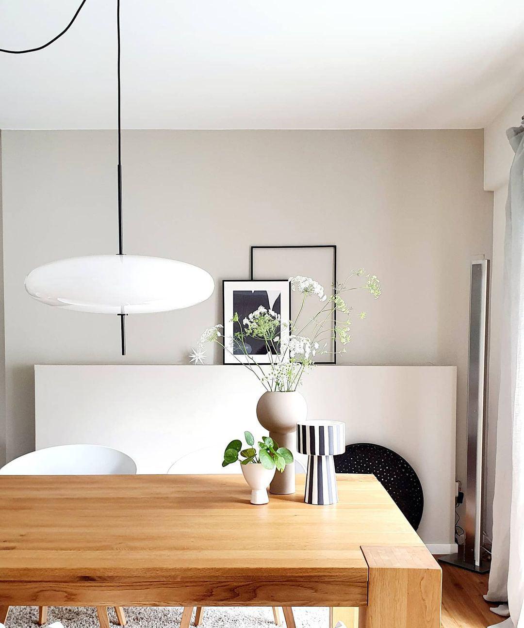 Polymer Plastic Suspension Lamp 11.8 in x 21.7 in White Indoor Ceiling Light Adjustable Hanging Height Modern Lighting Fixture | Thomler