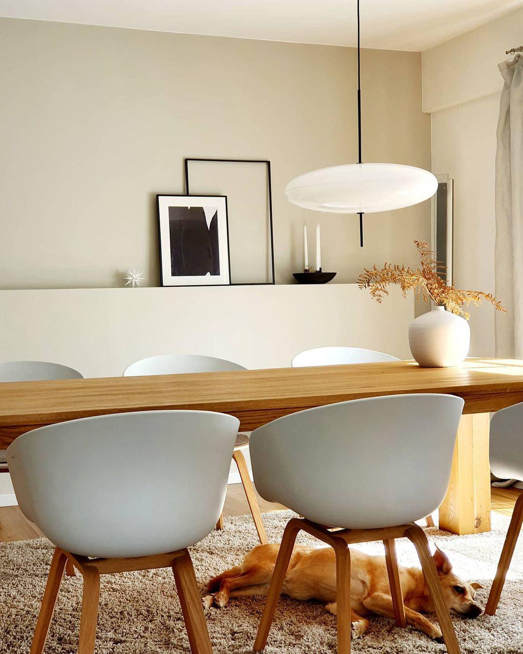 Polymer Plastic Suspension Lamp 11.8 in x 21.7 in White Indoor Ceiling Light Adjustable Hanging Height Modern Lighting Fixture | Thomler