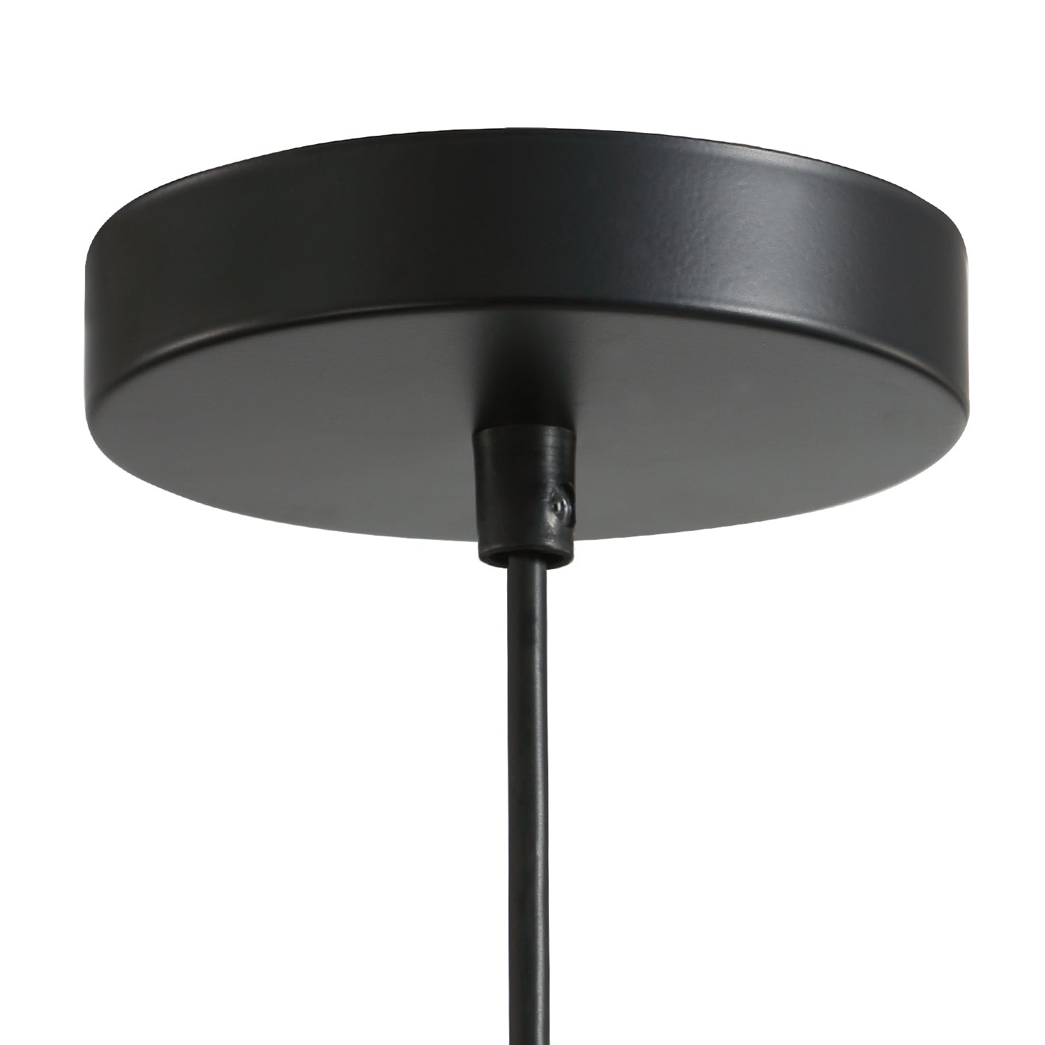 Black Metal Geometric Crystal Pendant Light E12 Candelabra Socket Modern Dining Room Chandelier Adjustable Cord Kitchen Island Bedroom | Thomler