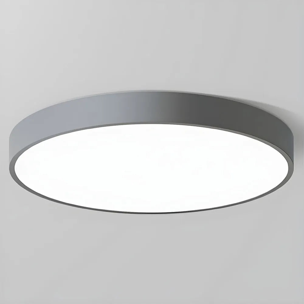 Round LED Ceiling Light Fixture Dimmable Modern Flush Mount for Living Room Bedroom Hallway Energy Efficient Lighting | Thomler