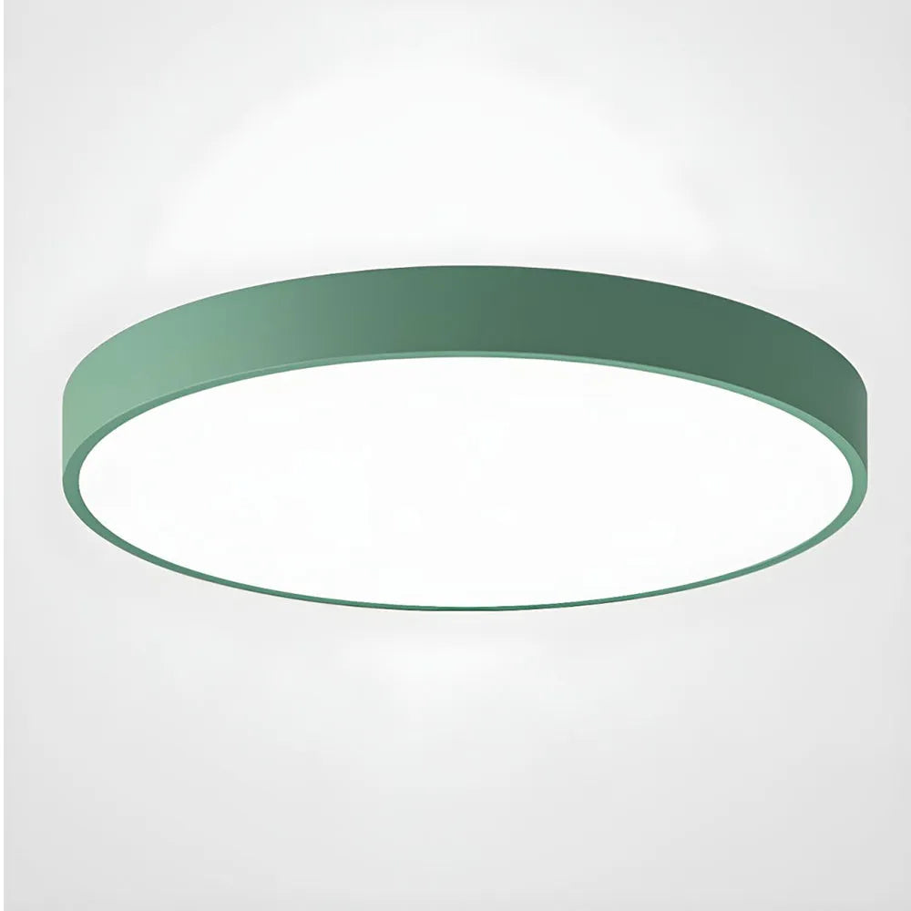 Round LED Ceiling Light Fixture Dimmable Modern Flush Mount for Living Room Bedroom Hallway Energy Efficient Lighting | Thomler