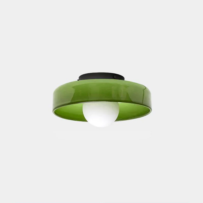 Stylish Glass Dome Ceiling Fixture – Surface-Mount Lighting for Contemporary Interiors | Thomler