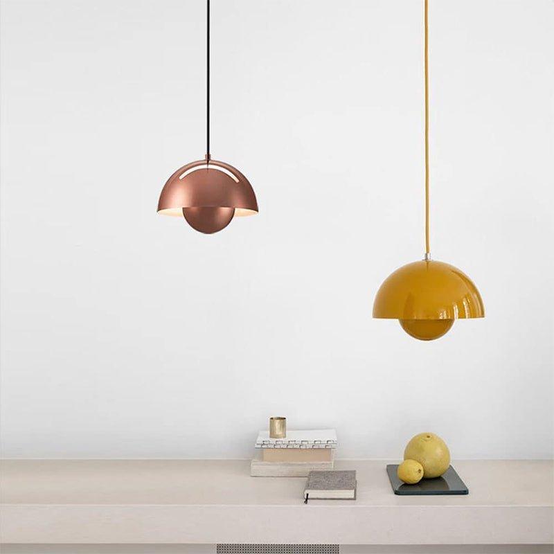 Pendant Light Aluminium E27 Adjustable Cable Dining Table Kitchen Island Scandinavian Hanging Ceiling Lamp LED Compatible | Thomler