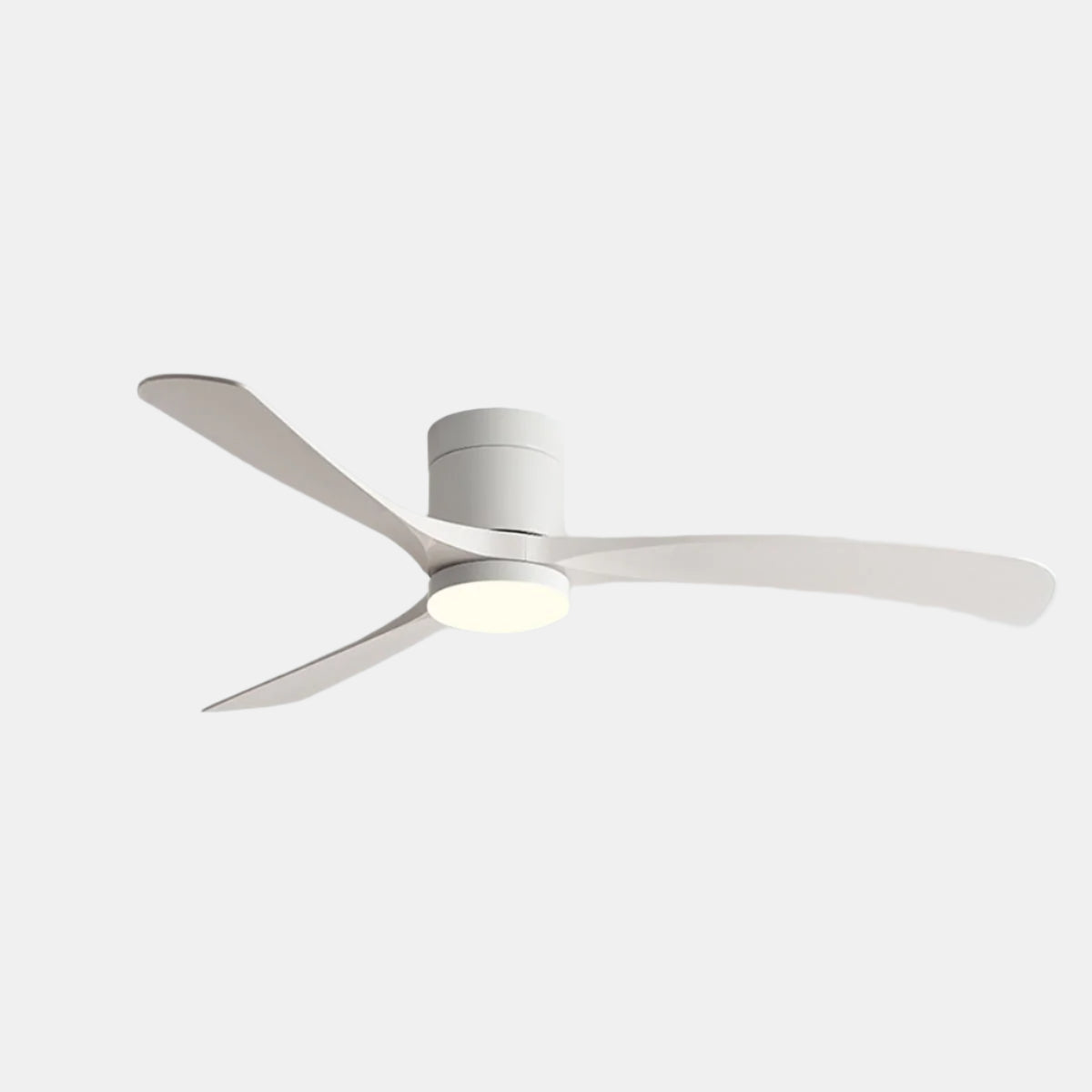 Whisper-Quiet Ceiling Fan with Integrated LED Light – 6 Speed Reversible Airflow for Year-Round Comfort in Living Room Bedroom | Thomler