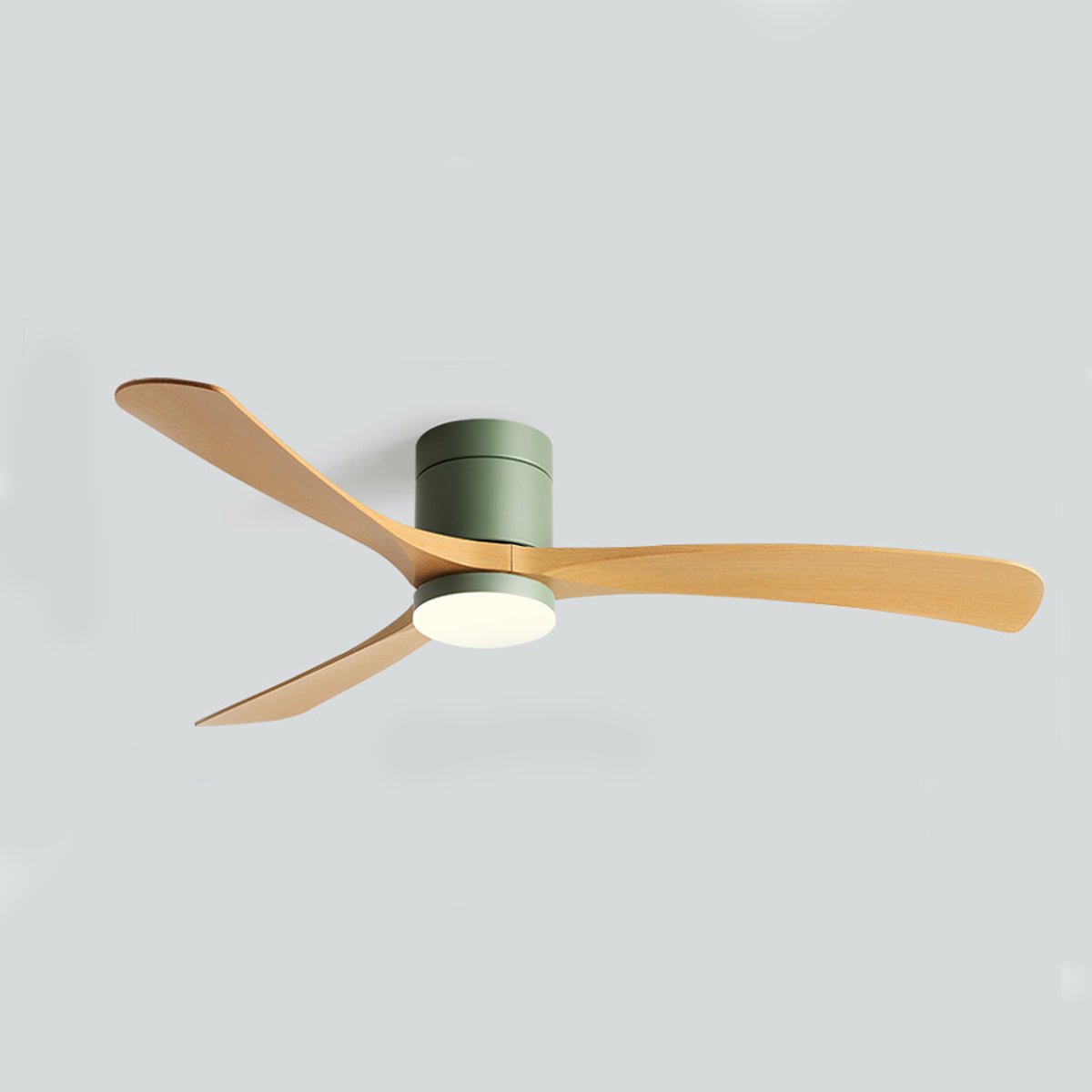 Whisper-Quiet Ceiling Fan with Integrated LED Light – 6 Speed Reversible Airflow for Year-Round Comfort in Living Room Bedroom | Thomler