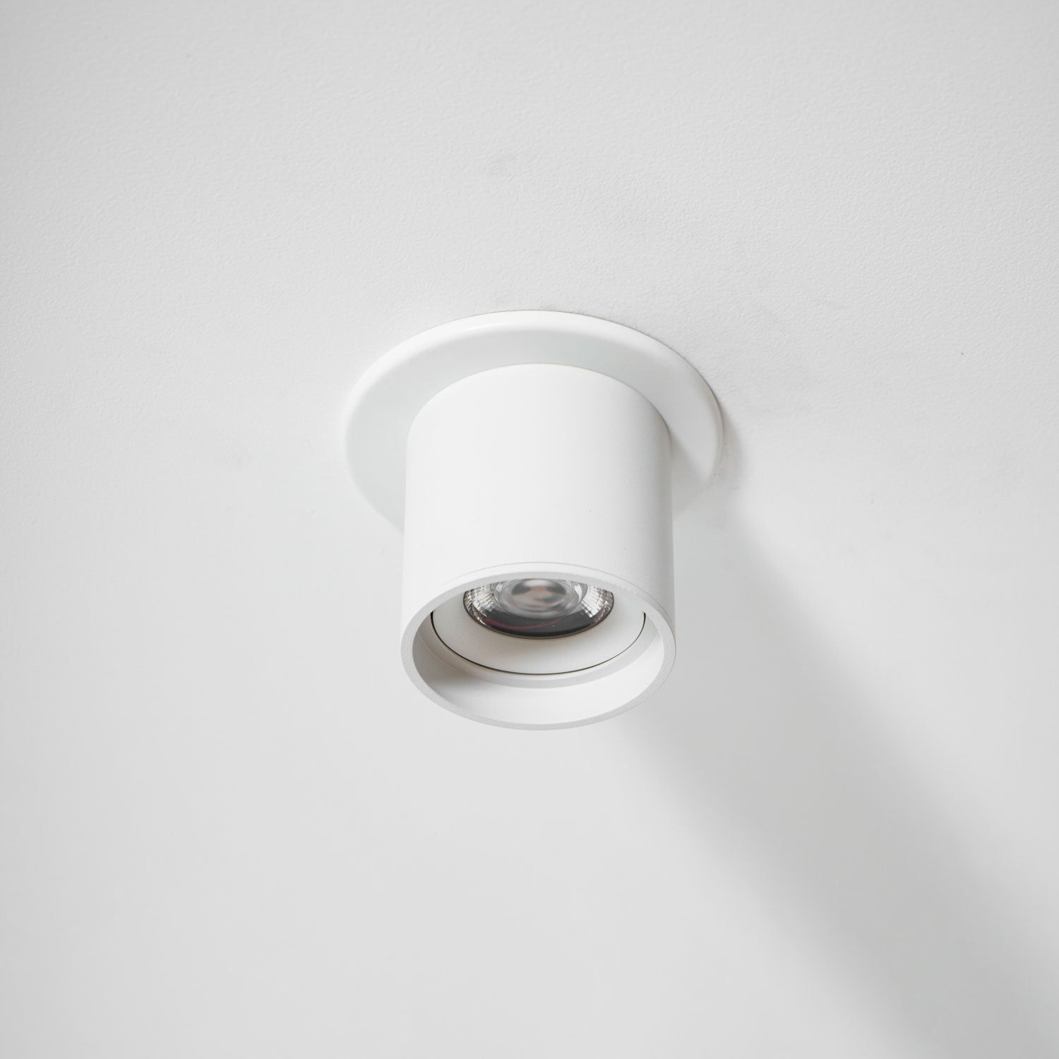 Metal Ceiling Light 3.1 in x 3.3 in White Indoor Modern Flush Mount LED Fixture Warm Neutral Cool | Thomler