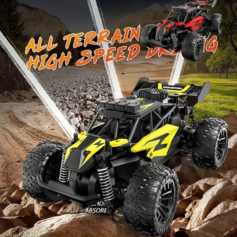 Remote Control 4WD All-Terrain Racing Vehicle – High-Speed Off-Road RC Crawler with USB Charging | Thomler
