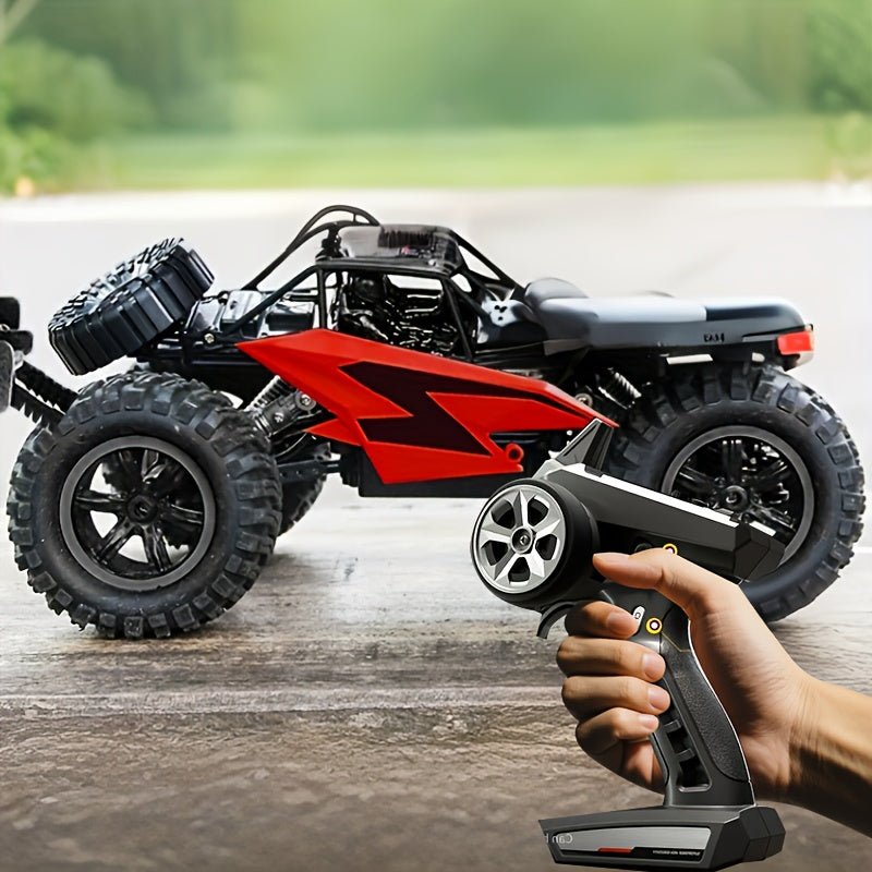 Remote Control 4WD All-Terrain Racing Vehicle – High-Speed Off-Road RC Crawler with USB Charging | Thomler
