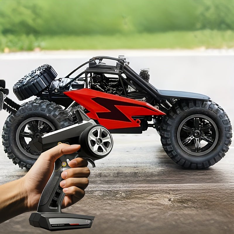Remote Control 4WD All-Terrain Racing Vehicle – High-Speed Off-Road RC Crawler with USB Charging | Thomler