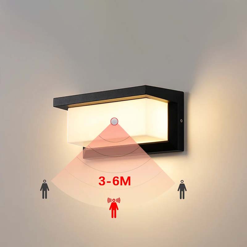 Motion Sensor Outdoor Wall Light – Weatherproof LED Security Fixture for Porch, Patio & Driveway | Thomler