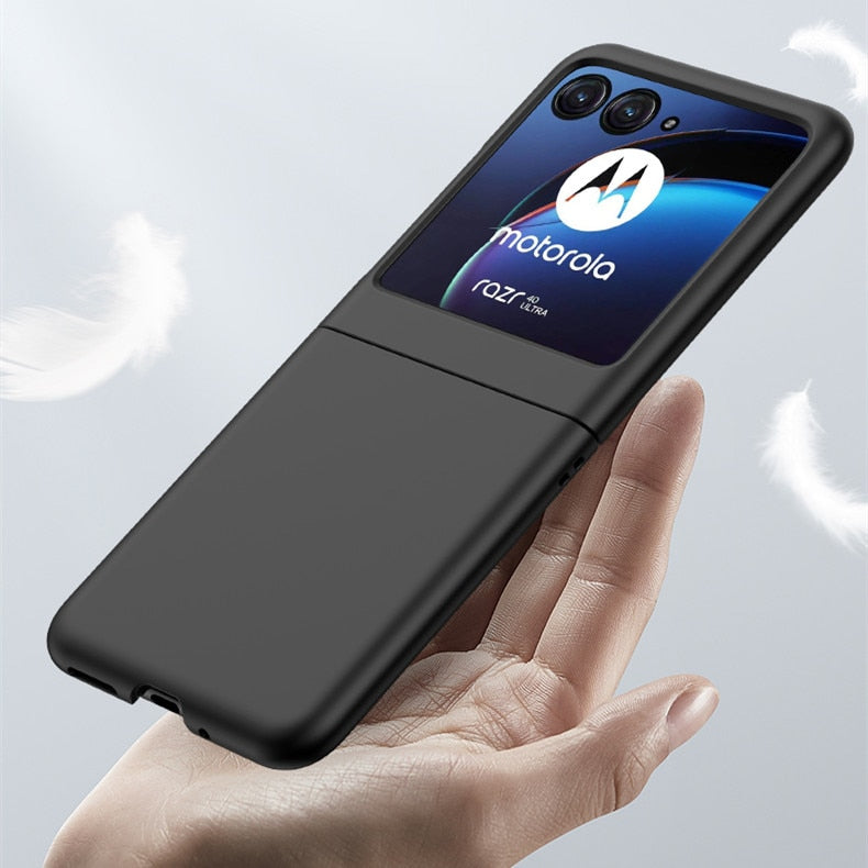 Protective Phone Case for Foldable Flip Smartphones – Anti-Fingerprint Hardshell Cover with Raised Edges & Precise Cutouts – Compatible | Thomler