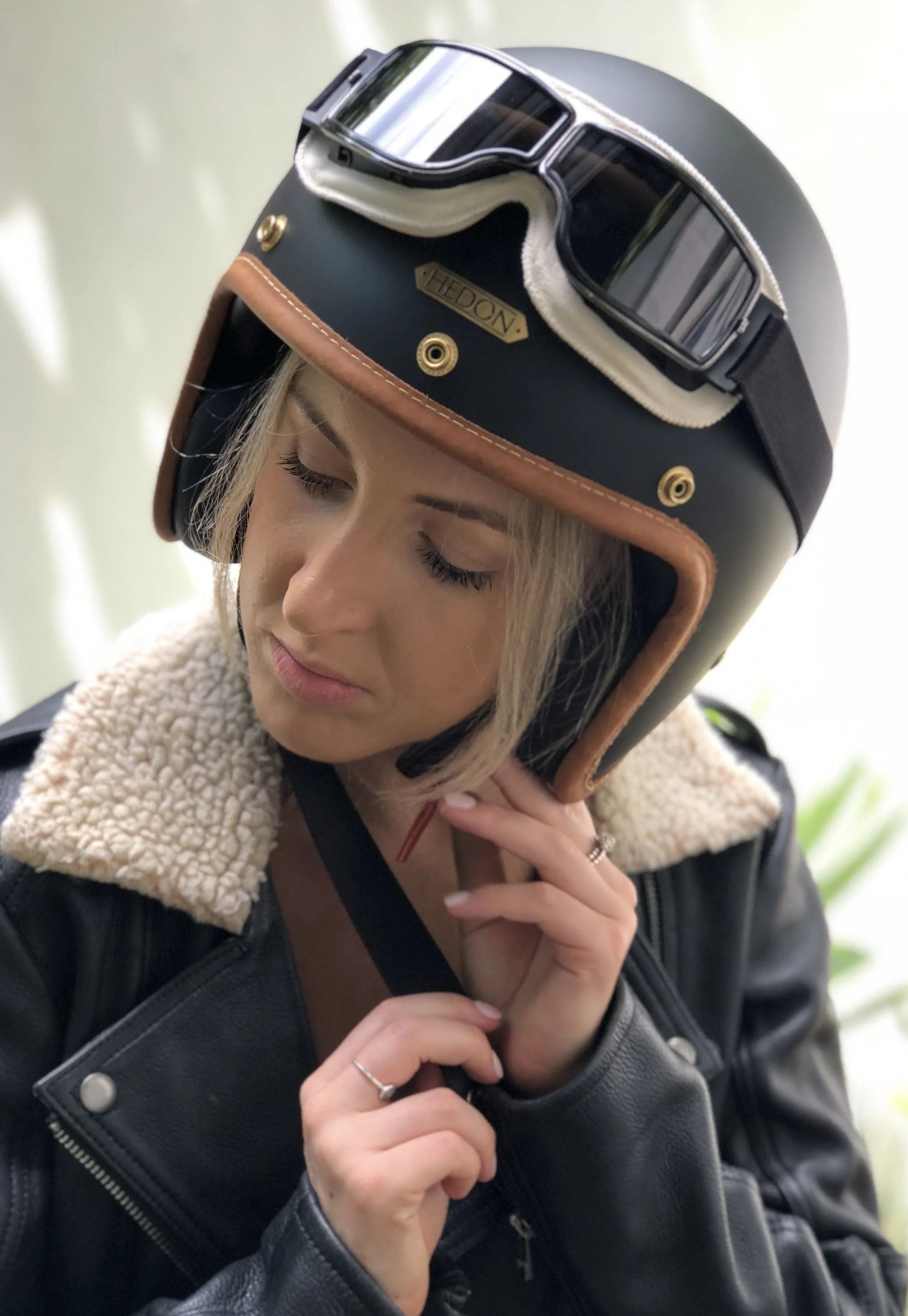 Vintage Motorcycle Goggles with UV Protection & Shatterproof Lens for Bikes, Scooters & Classic Rides | Thomler