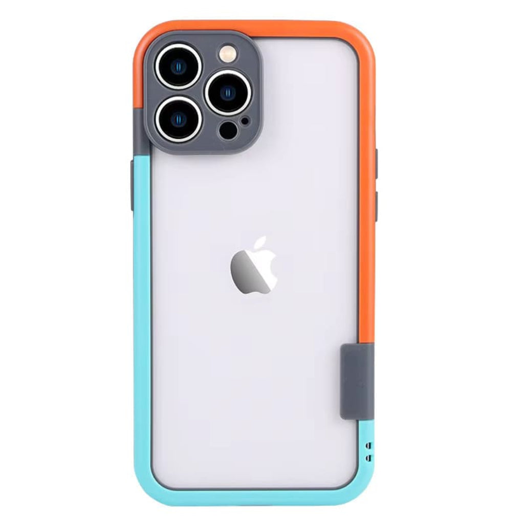 Dual-Tone Protective iPhone Case with Raised Camera Ring – Shock-Absorbing Silicone Frame for All iPhone 13 14 15 16 17 Series Air Pro Max | Thomler